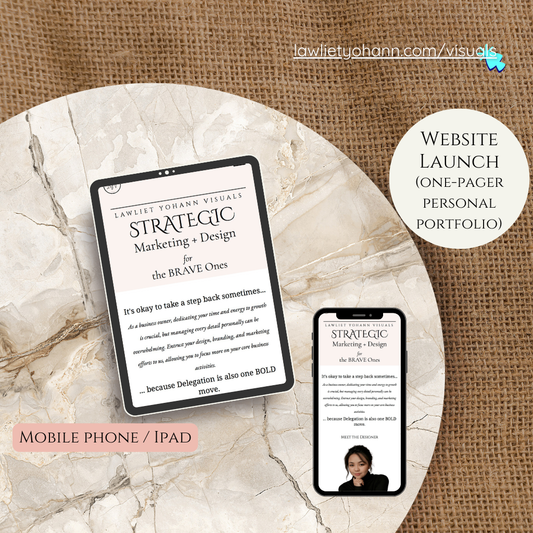 VA Tool - One pager Website / Freelancer / Virtual Assistant Portfolio